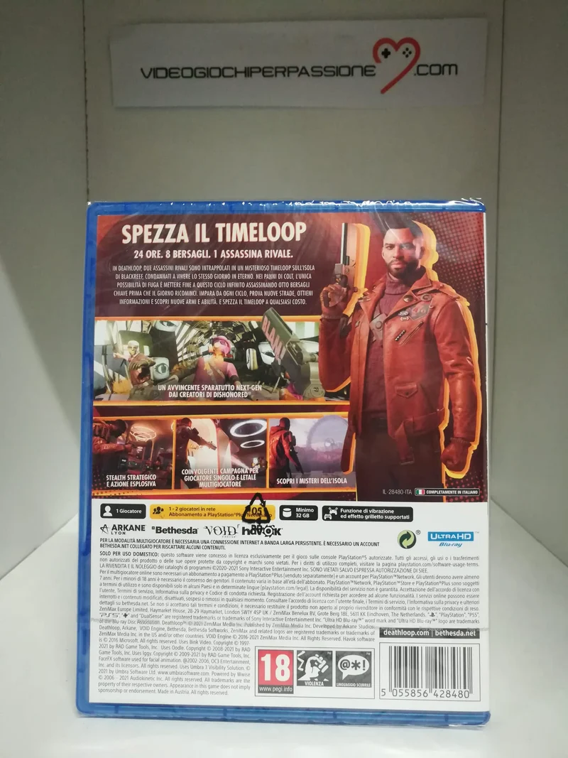 DEATHLOOP PLAYSTATION 5 EDIZIONE ITALIANA