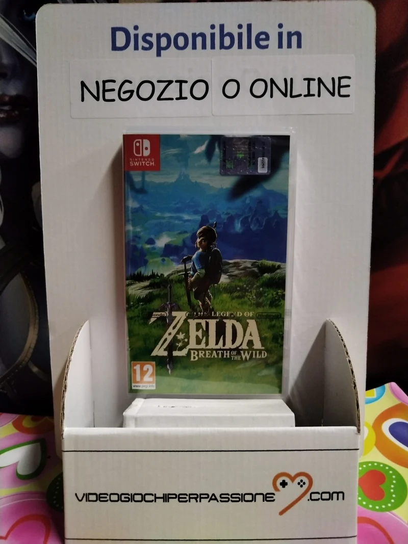 The Leggend Of Zelda: Breath Of The Wild Nintendo Switch Edizione Italiana