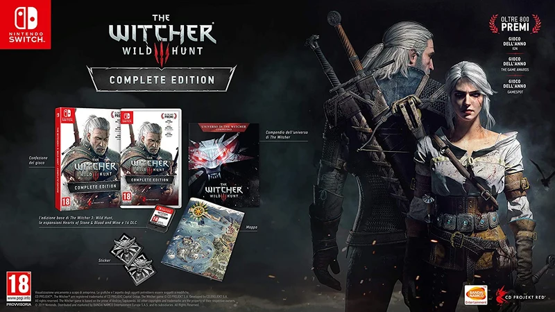 THE WITCHER 3: WILD HUNT COMPLETE EDITION NINTENDO SWITCH EDIZIONE ITALIANA
