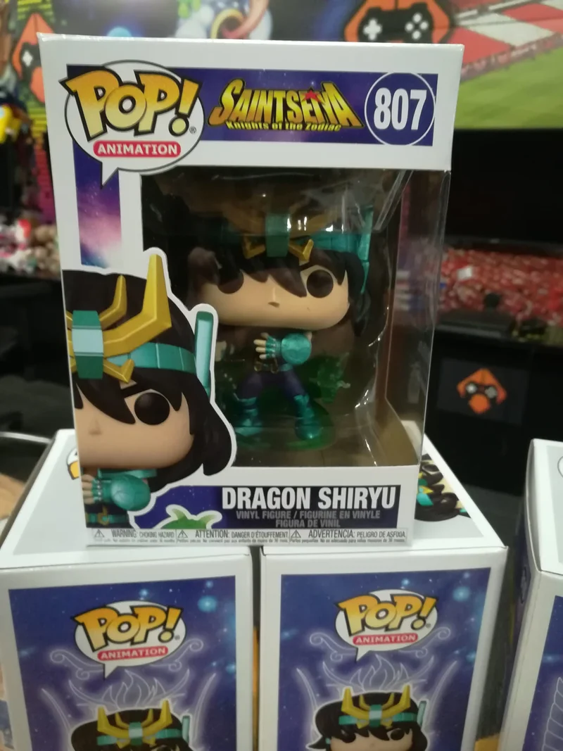 POP! FUNKO 807 SAINT SEIYA CAVALIERI DELLO ZODIACO DRAGON SHIRYU