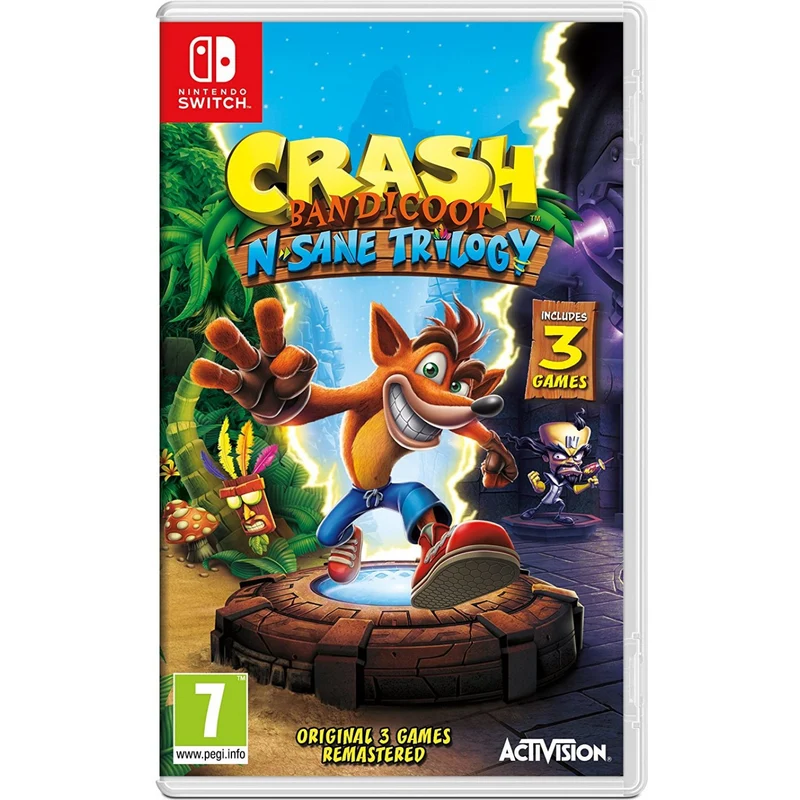 Nintendo Switch Crash Bandicoot N. Sane Trilogy