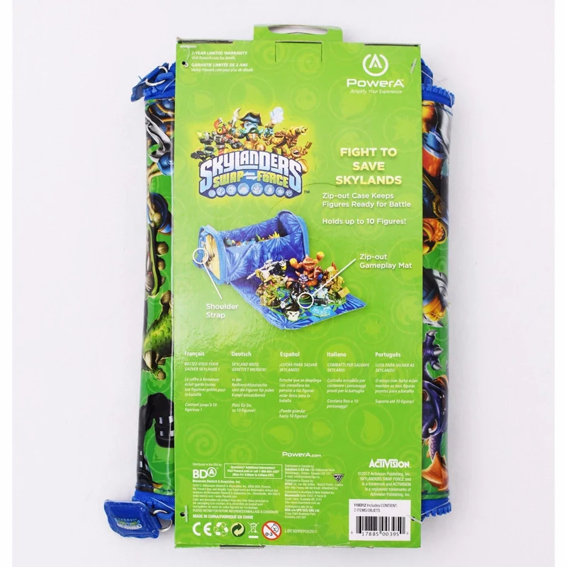 Skylanders Swap Force Mini Adventure Case Holds 10 Figures
