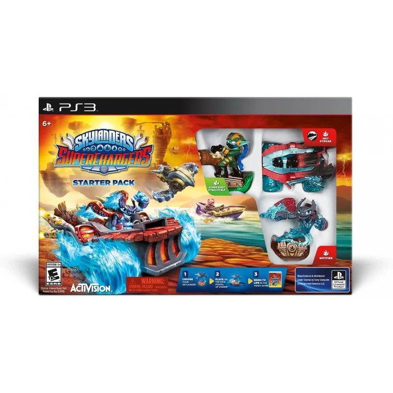 Skylanders SuperChargers - Starter Pack (3DS / PS3 / XBox One / XBox 360 / Wii / Mobile)