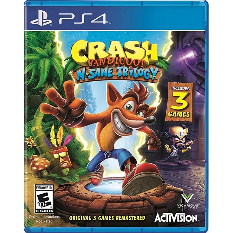 PS4 Crash Bandicoot N. Sane Trilogy