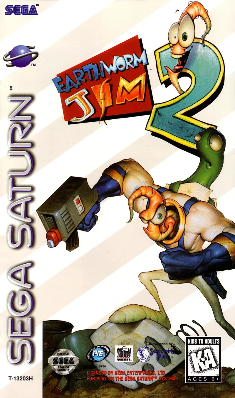 Earthworm Jim 2 - Sega Saturn