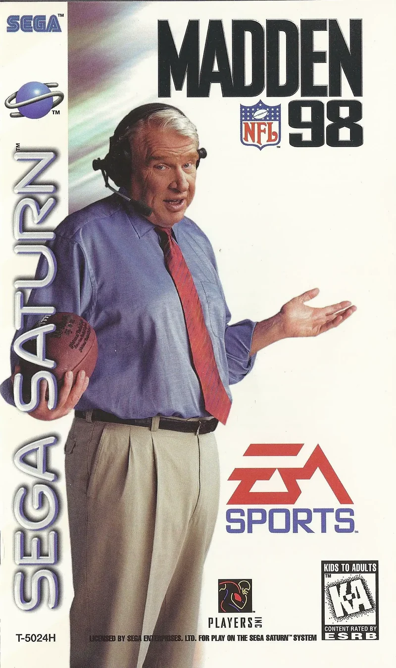 Madden 98 - Sega Saturn