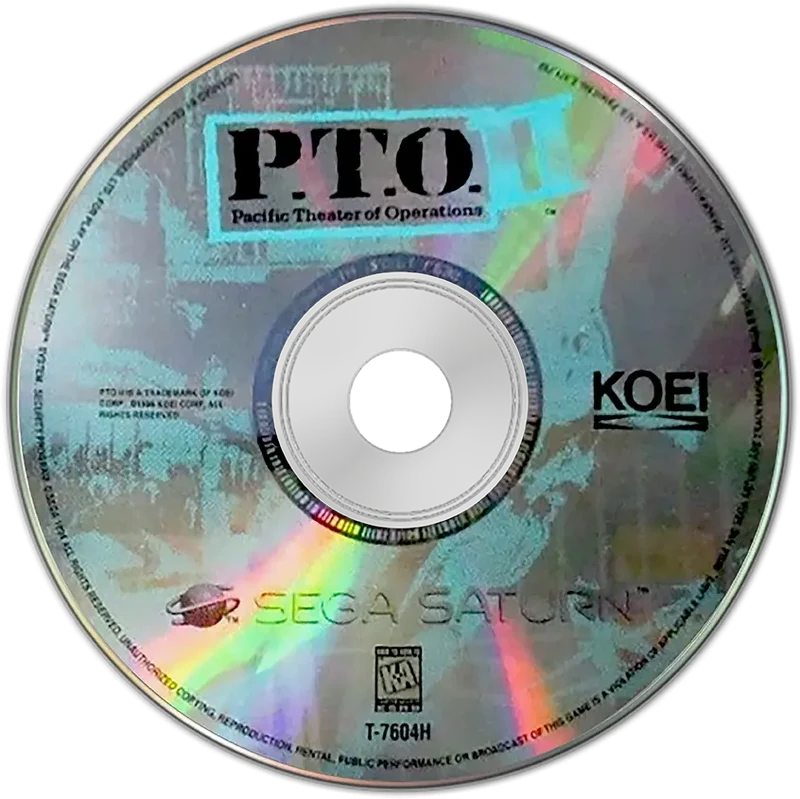 P.T.O. II - Sega Saturn