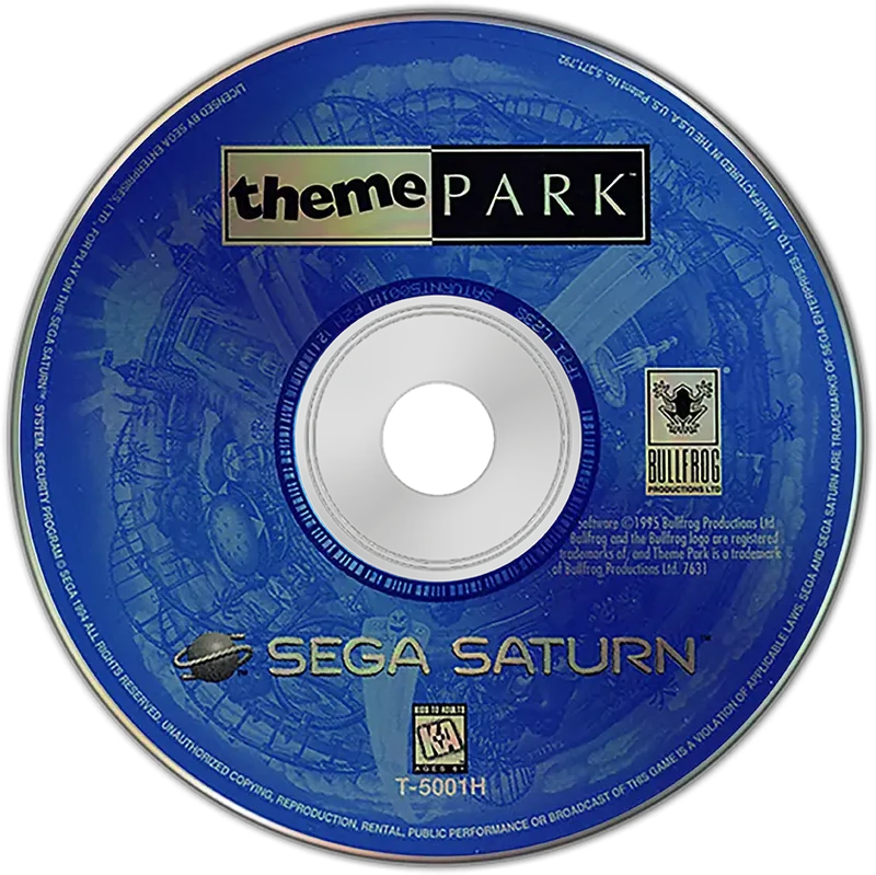 Theme Park - Sega Saturn