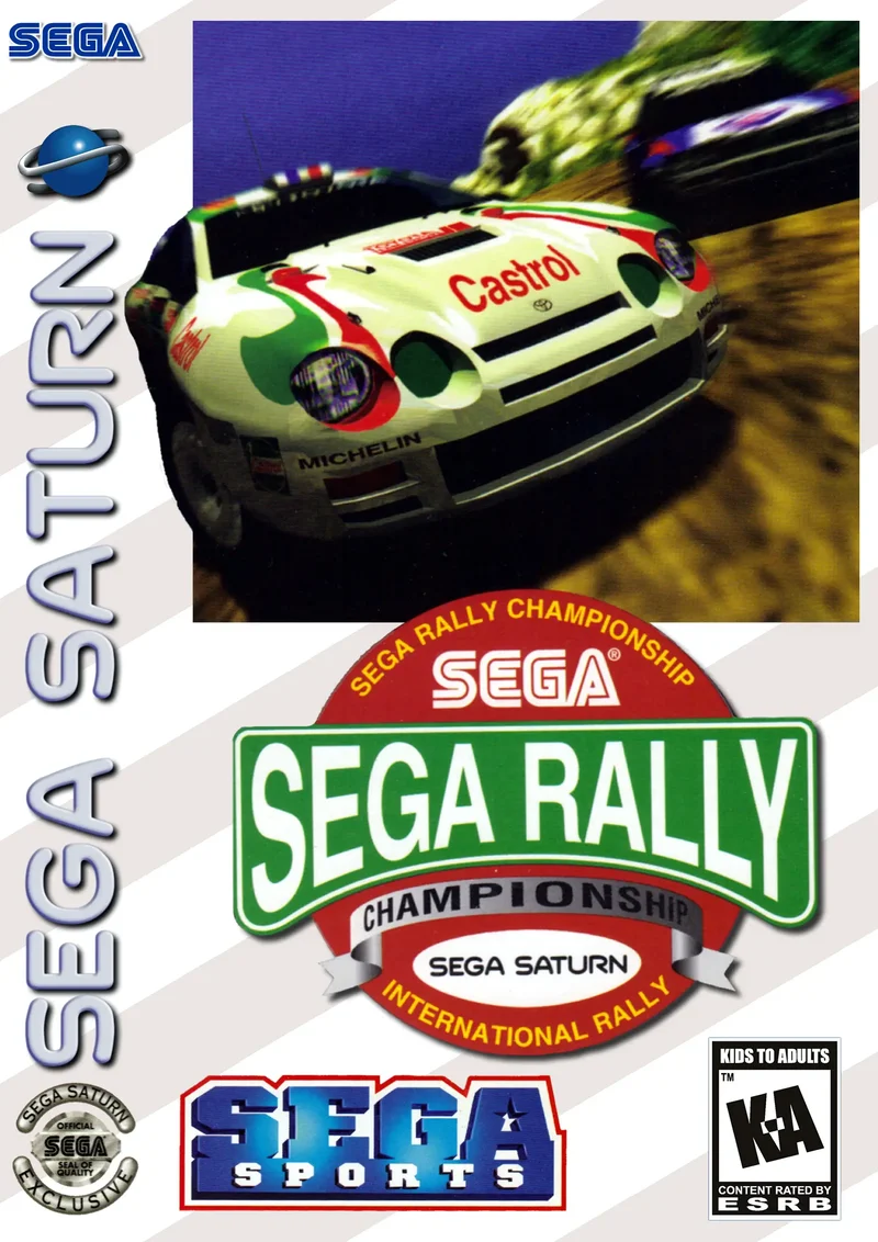 Sega Rally Championship - Sega Saturn