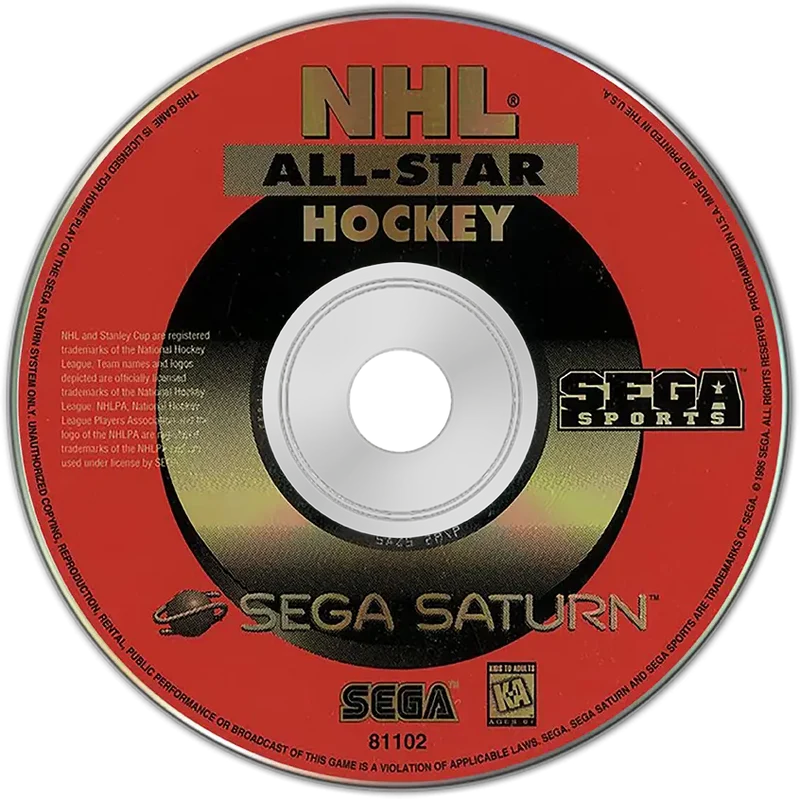 NHL All-Star Hockey - Sega Saturn