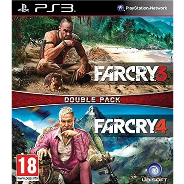 Far Cry 3 Far Cry 4 Double Pack PS3 - Usato