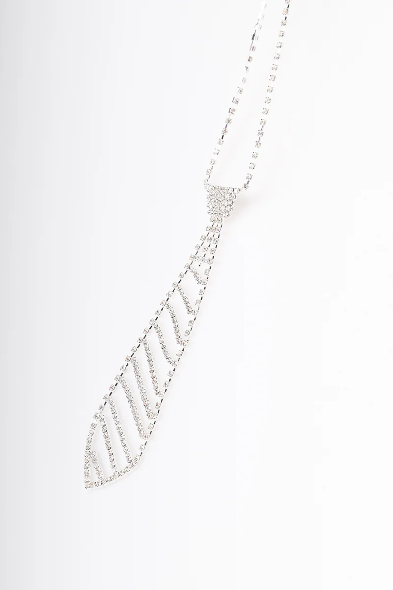 Cravatta strass