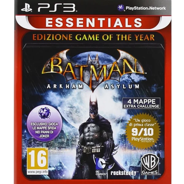 Batman Arkham Asylum PS3 Essentials - Usato