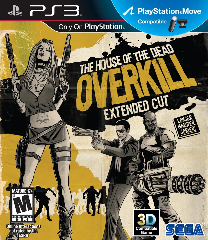 The House Of The Dead Overkill Extended Cut - Sony PlayStation 3 (PS3)