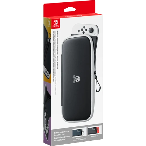 Nintendo Switch OLED Carrying Case & Screen Protector