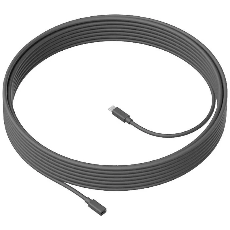 Logitech Meet Up Conference Room Speaker Cable 10m, Black