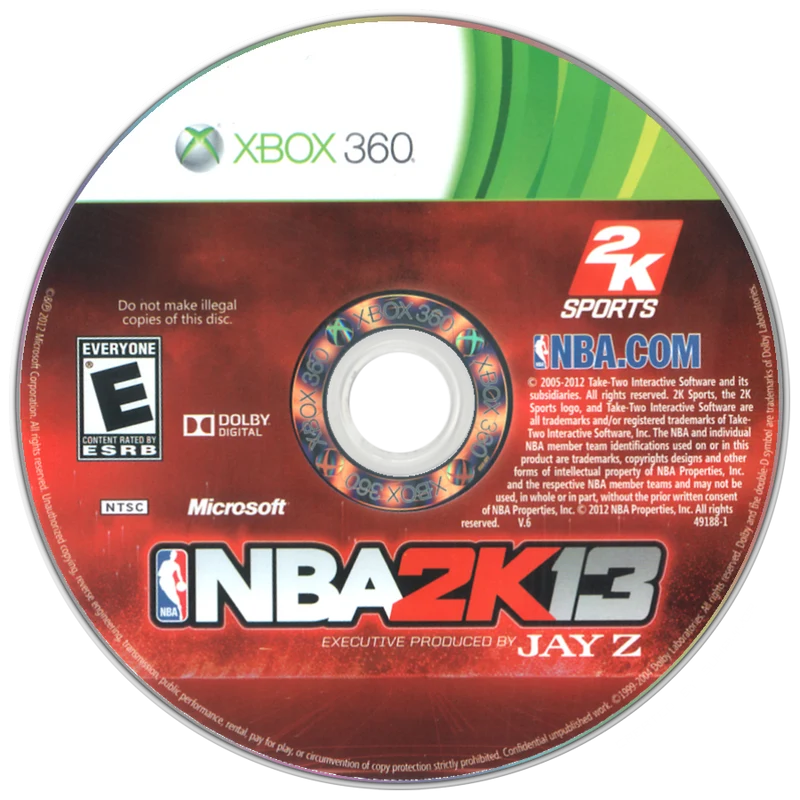 NBA 2K13 - (Game Only) (Xbox 360)