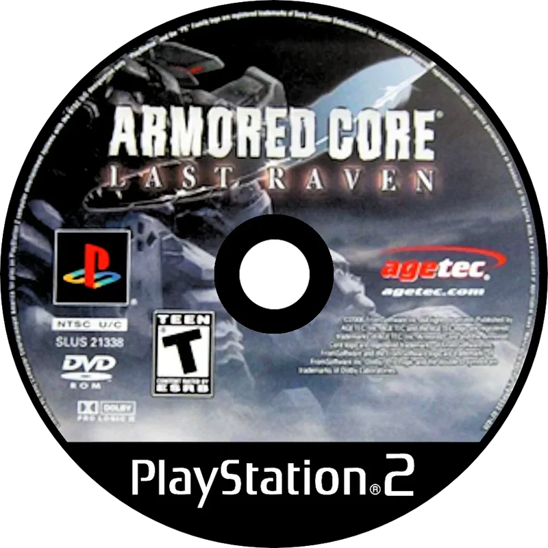 Armored Core Last Raven - (Game Only) (Playstation 2)