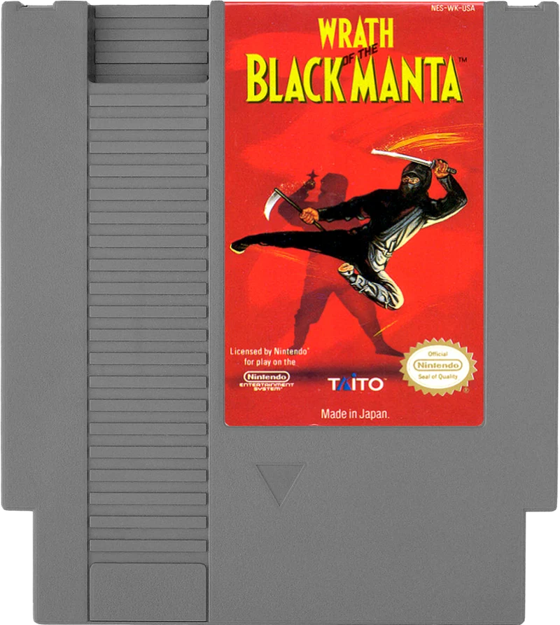 Wrath of the Black Manta - (Game Only) (NES)