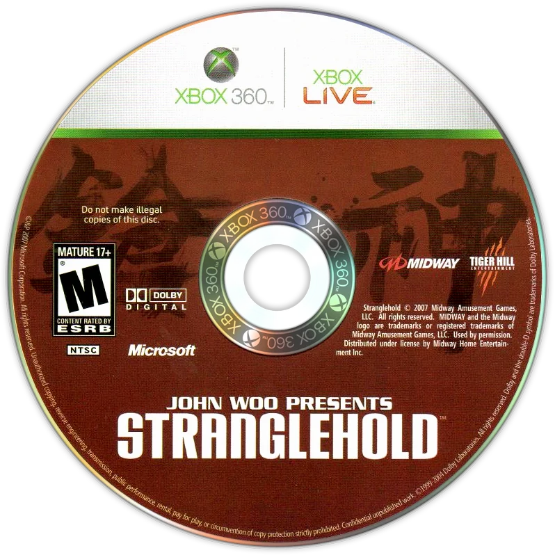 Stranglehold - (Game Only) (Xbox 360)