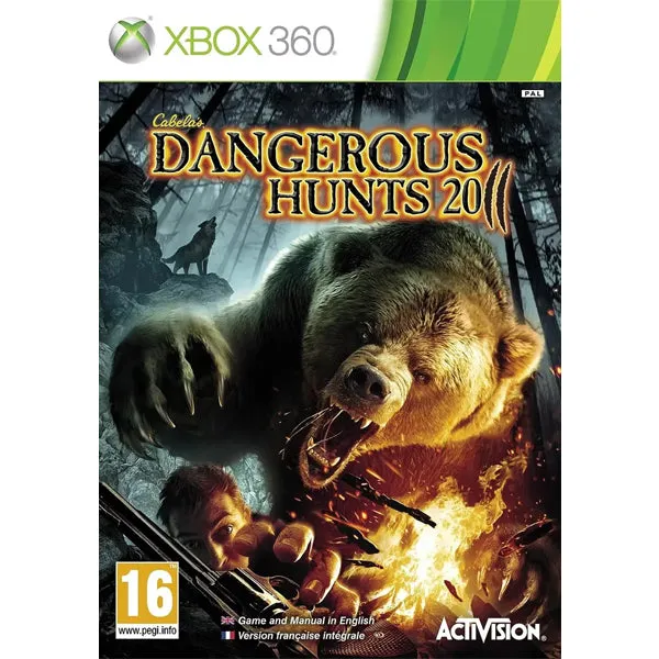 Cabela's Dangerous Hunts 2011 Xbox 360 - Usato
