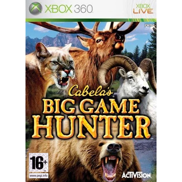 Cabela's Big Game Hunter Xbox 360 - Usato