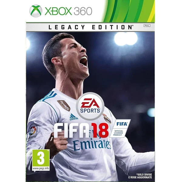 Fifa 18 Legacy Edition Xbox 360 - Usato