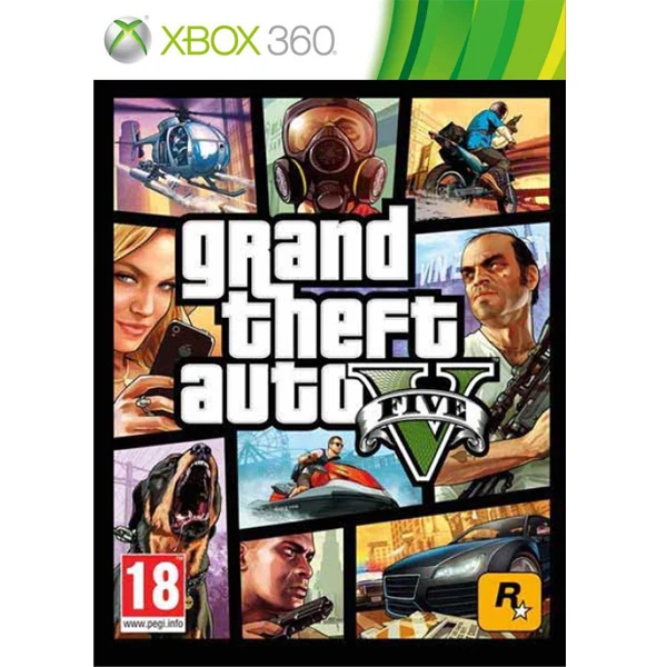 Grand Theft Auto V GTA 5 Xbox 360 - Usato