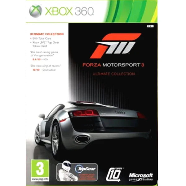 Forza Motorsport 3 Xbox 360 - Usato