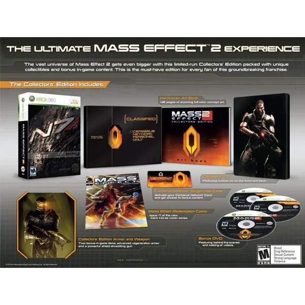Mass Effect 2 Collector's Edition Xbox 360 - Usato