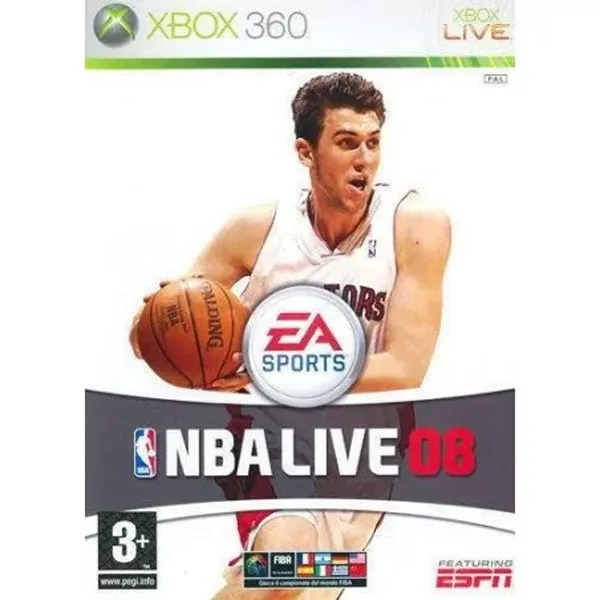 NBA Live 08 Xbox 360 - Usato