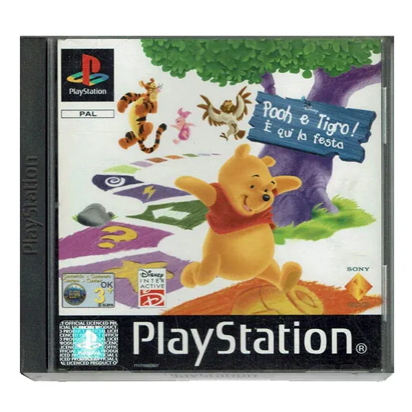 Disney Pooh E Tigro! E' Qui La Festa PS1 - Usato