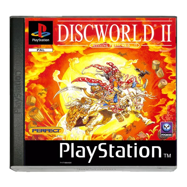 Discworld 2 Missing Presumed PS1 - Usato