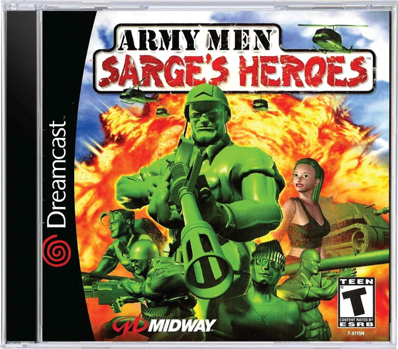 Army Men Sarge's Heroes - Sega Dreamcast