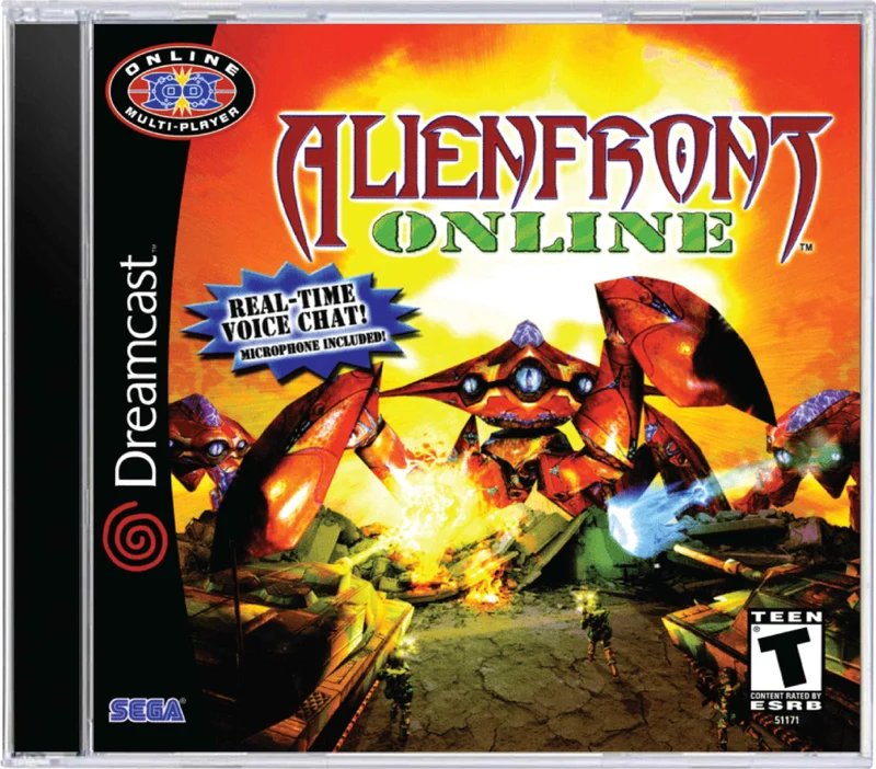 Alien Front Online - Sega Dreamcast