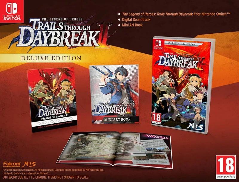 The Legend of Heroes: Trails through Daybreak II - Deluxe Edition Nintendo Switch