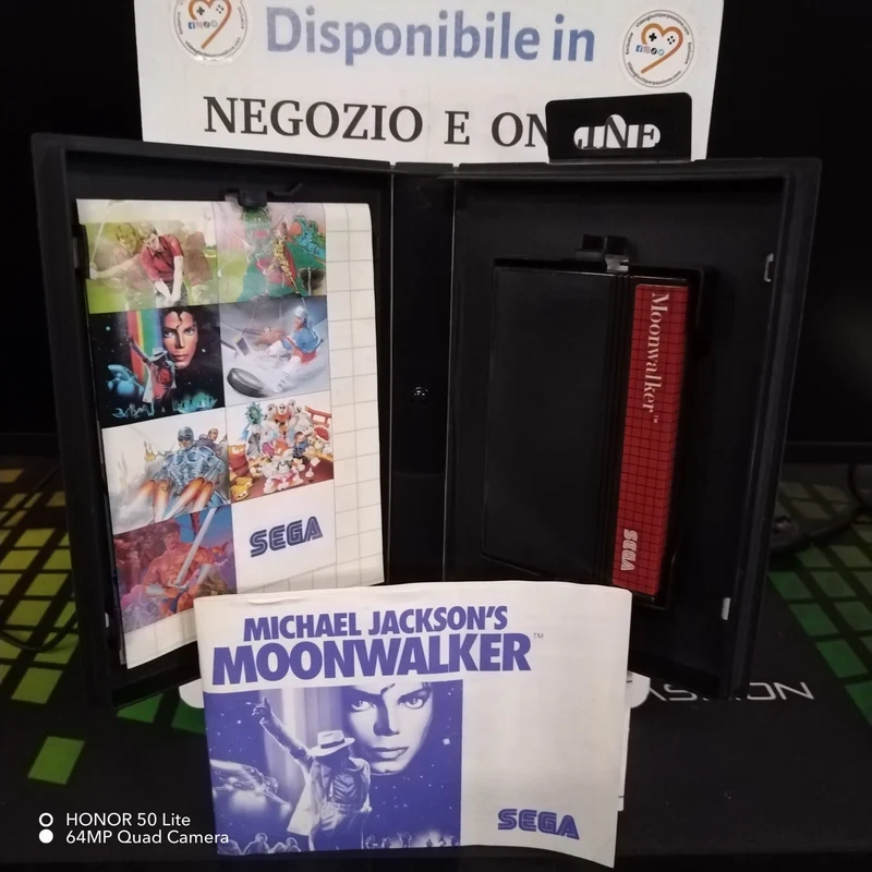 Michael Jackson's Moonwalker Sega Master System PAL (usato garantito)(ver. europea)
