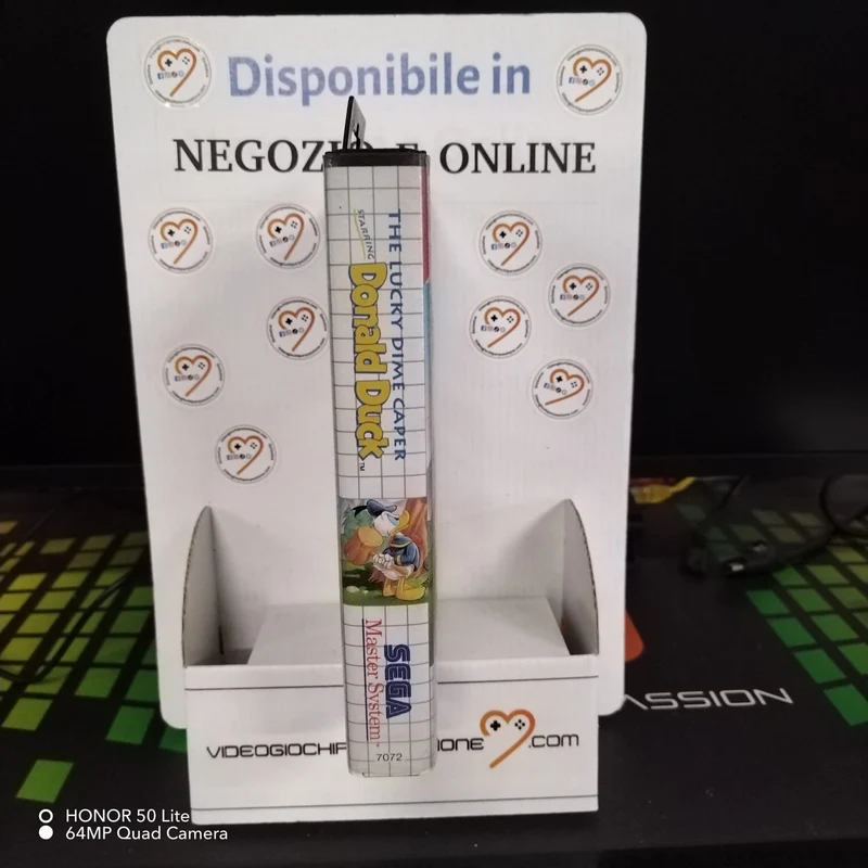 The Lucky Dime Caper Starring Donald Duck Sega Master System PAL (usato garantito)