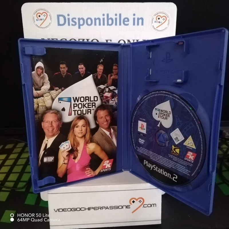 World Poker Tour Playstation 2 (usato)(ver. italiana)