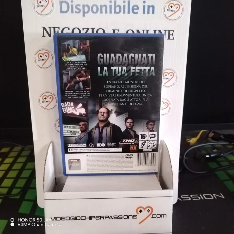 The Sopranos Road to Respect playstation 2 (usato garantito)(ver. italiana)