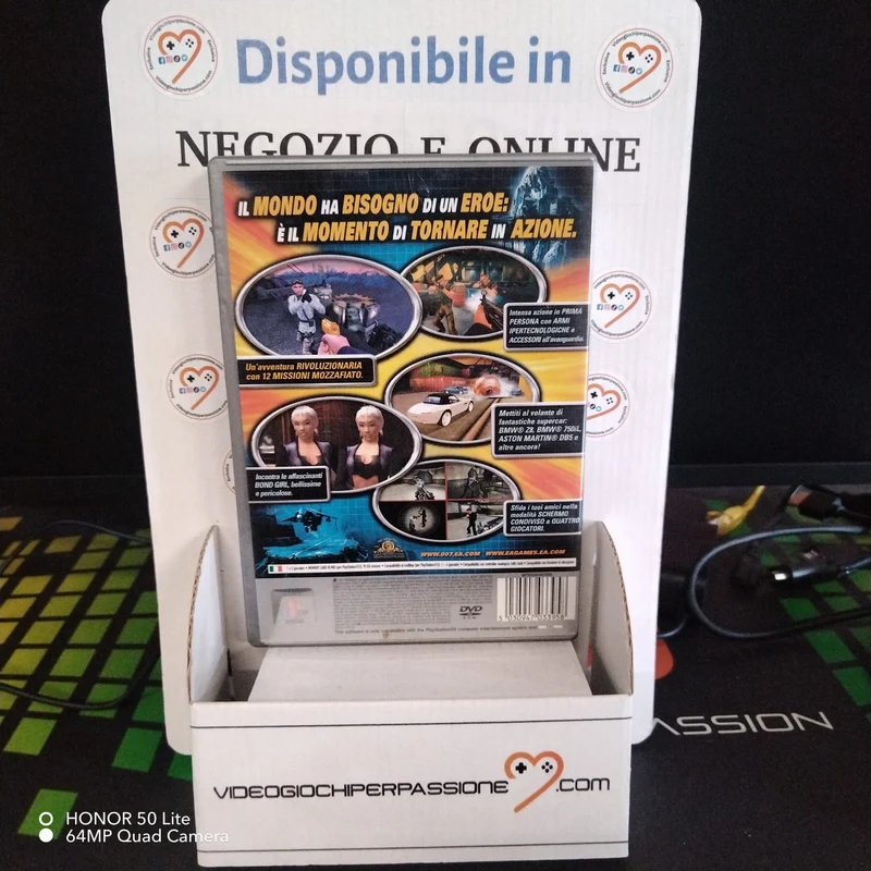 James Bond 007 in Agent Under Fire Playstation 2 (usato garantito)(ver. italiana)