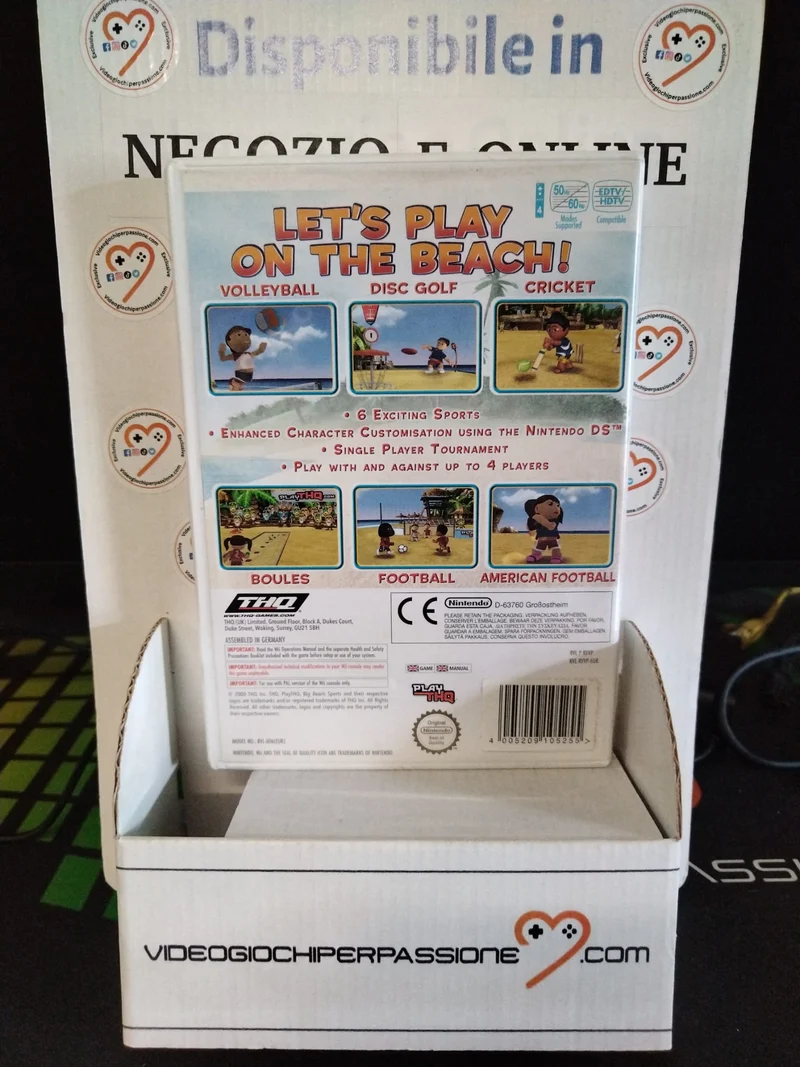 Big Beach Sports Nintendo Wii (usato garantito)(ver. europea)