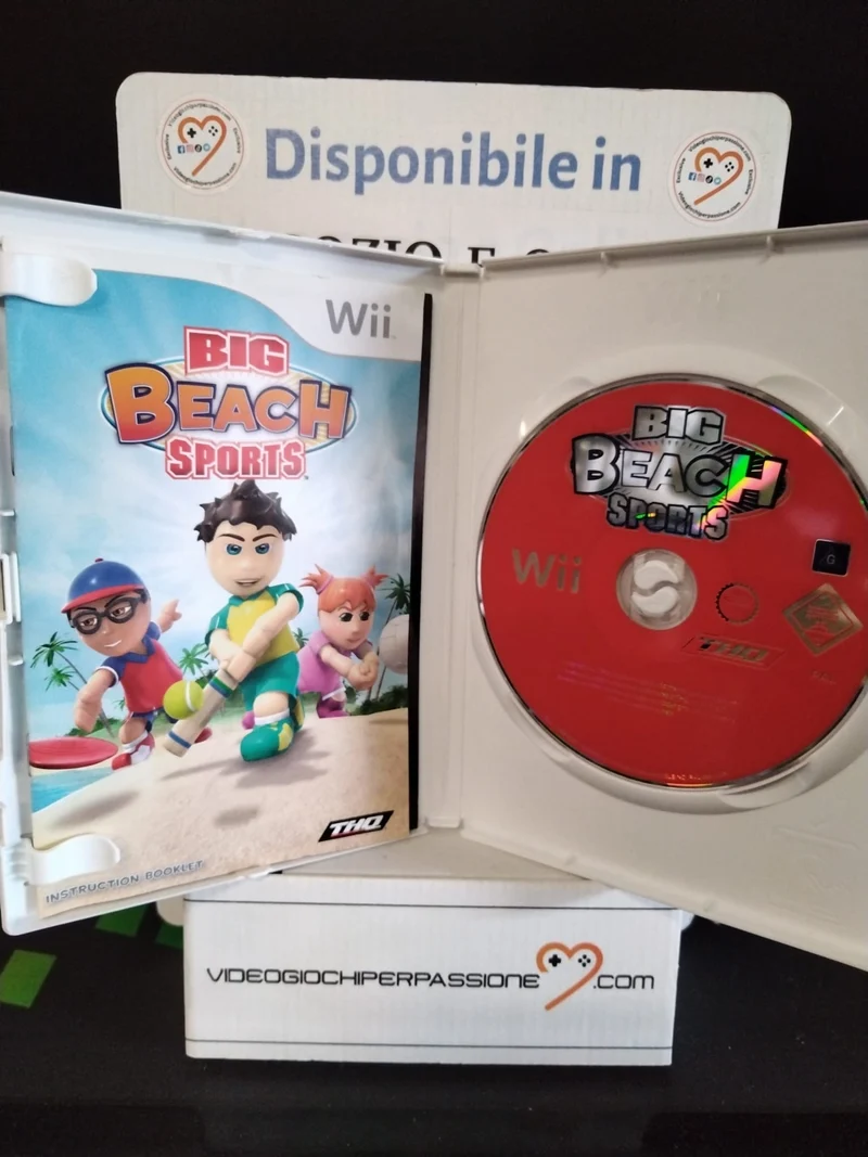 Big Beach Sports Nintendo Wii (usato garantito)(ver. europea)