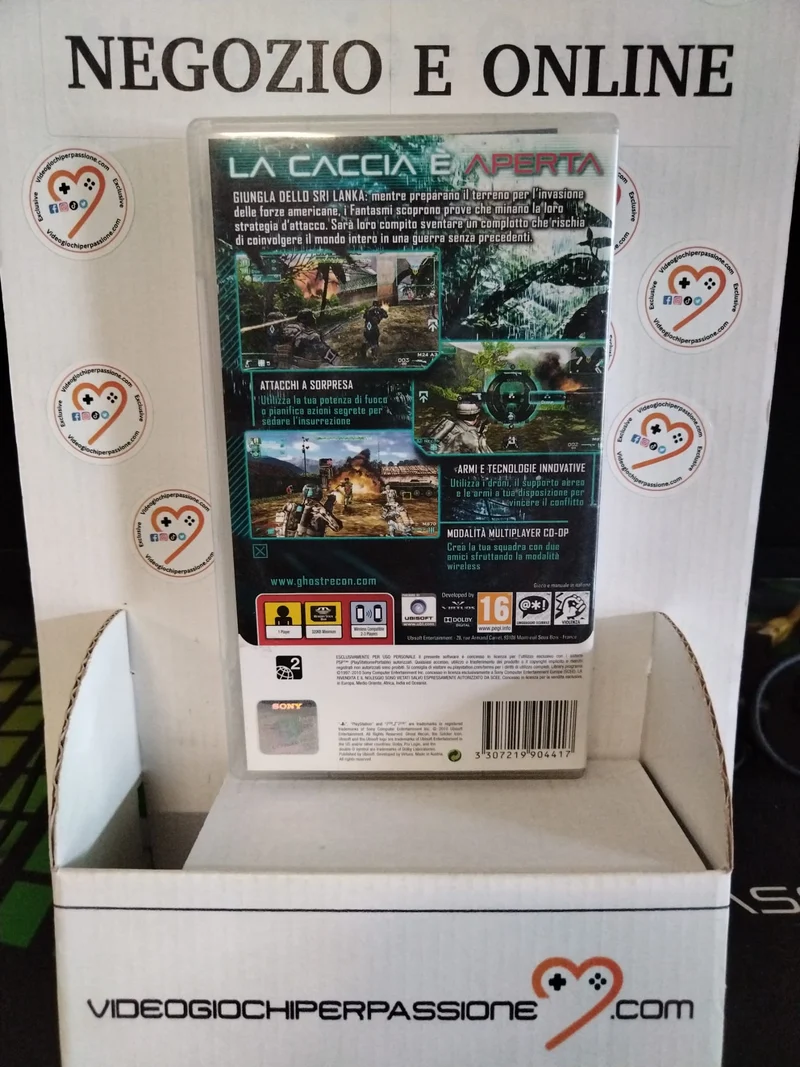 Tom Clancy's Ghost Recon Predator PSP (usato garantito)(versione italiana)