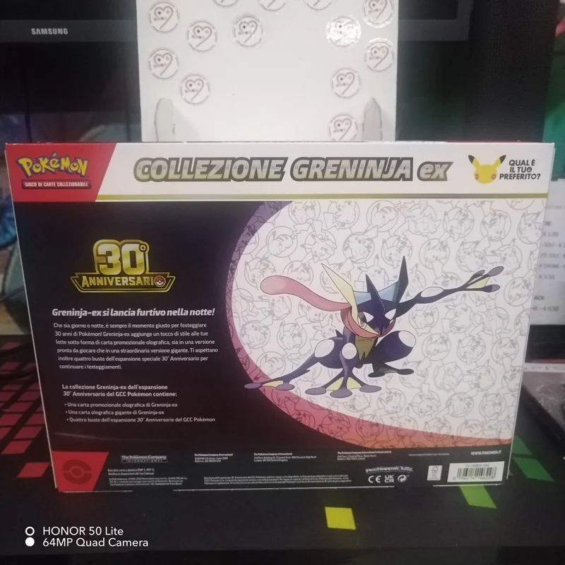 Pokemon ITA 30th Anniversario Collezione con Greninja