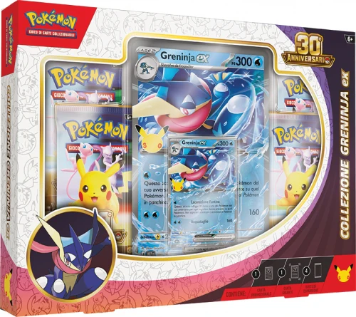 Pokemon ITA 30th Anniversario Collezione con Greninja