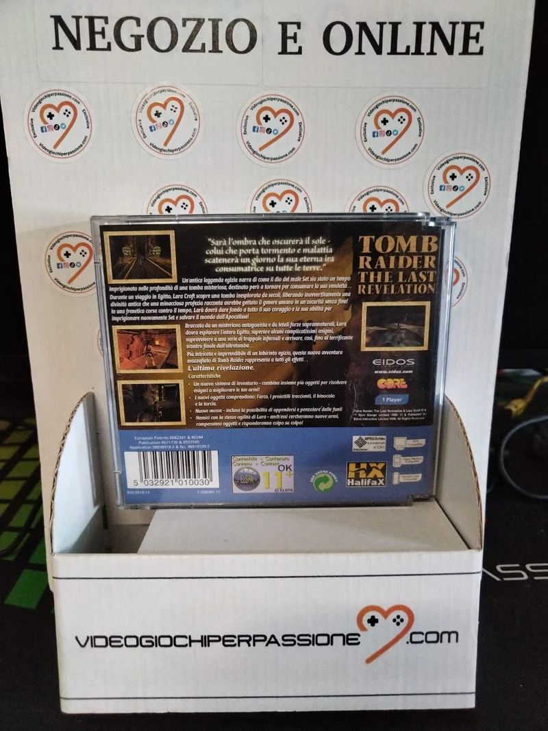 Tomb Raider The last revelation Sega Dreamcast (usato garantito)(versione italiana)