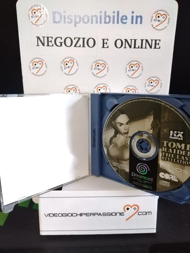 Tomb Raider The last revelation Sega Dreamcast (usato garantito)(versione italiana)