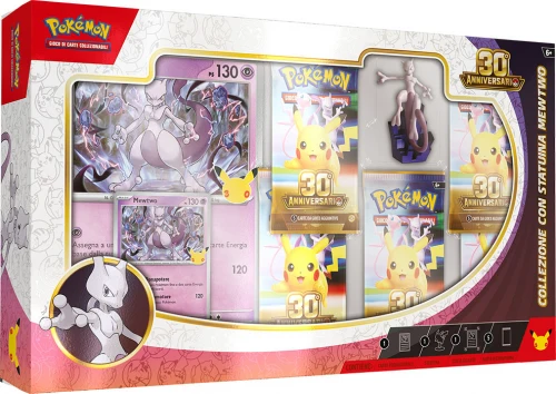 Pokemon ITA 30th Anniversario Collezione con Mew e Mewtwo