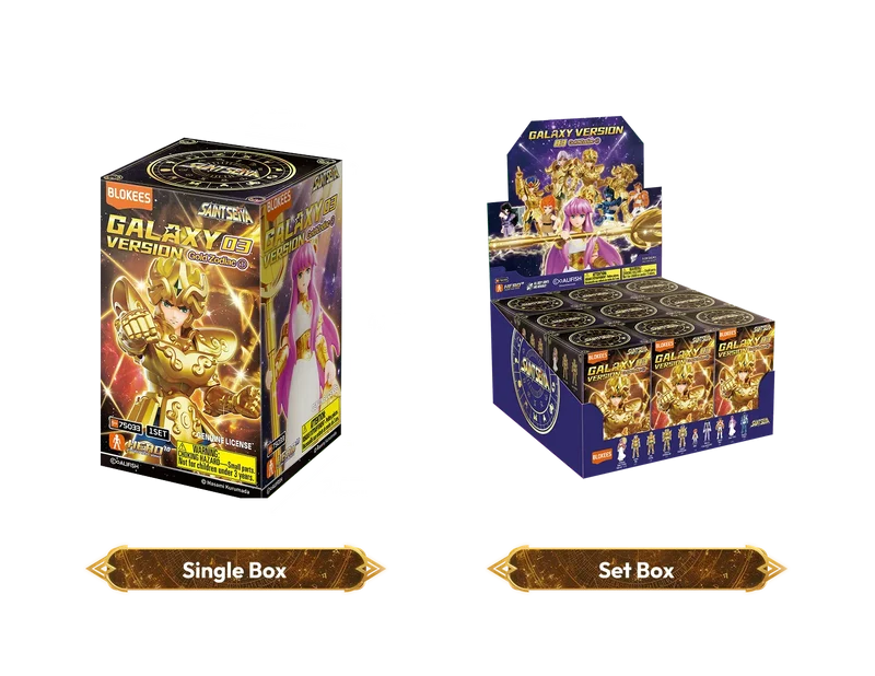 Saint Seiya: Galaxy 03 Figure In Blind Box Model Kit - Blokees